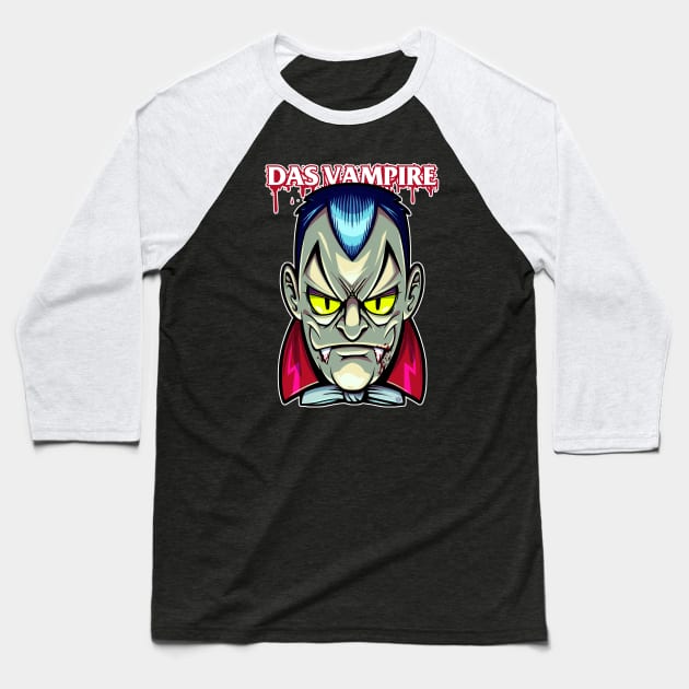 Das Vampire Baseball T-Shirt by CsrJara / Perronegro Clothing